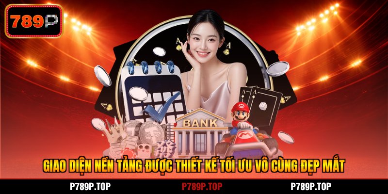 Giao diện nền tảng được thiết kế tối ưu vô cùng đẹp mắt